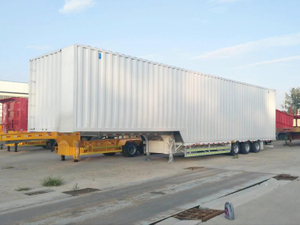 Dry Cargo New Utility Heavy Duty Box Trailer