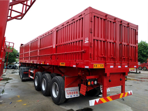 60T Heavy Duty Cargo Large Dump Trailer