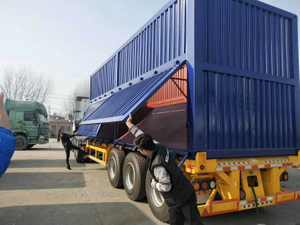 Storage Dry Cargo Utility Open Box Trailer