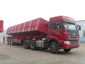 Side Drop / Dump Tipper Semi Trailer